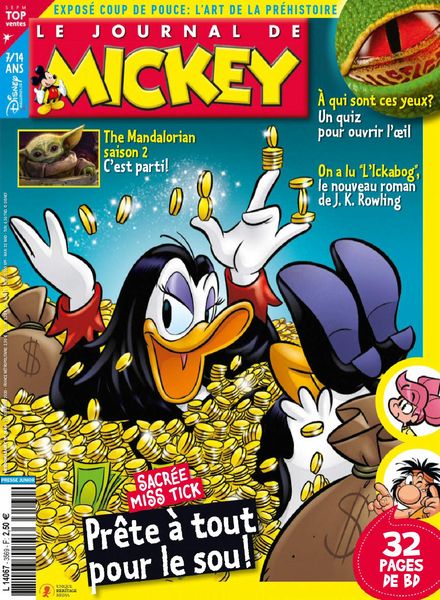 Le Journal de Mickey – 10 novembre 2020