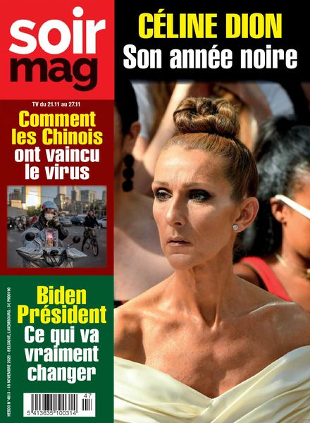 Le Soir Magazine – 20 novembre 2020