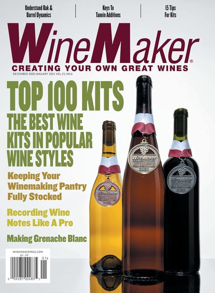 WineMaker – December 2020 – January 2021