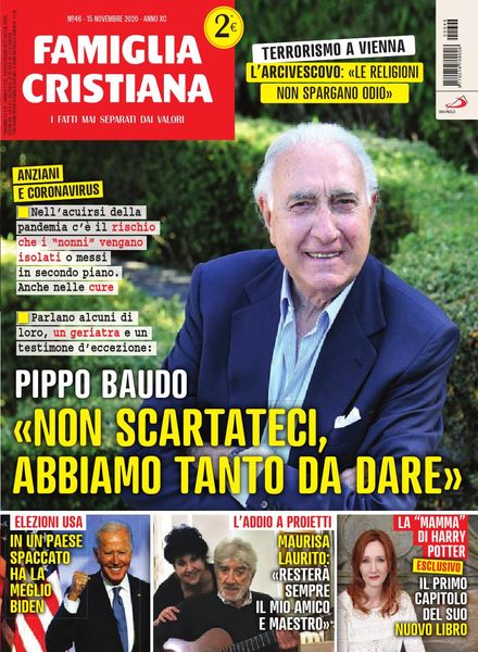 Famiglia Cristiana – 15 Novembre 2020