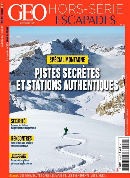 Geo – Hors-Serie Escapades – Novembre 2020