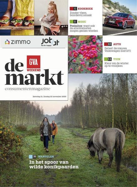 Gazet van Antwerpen De Markt – 21 november 2020