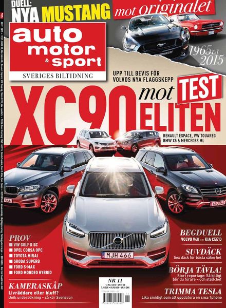 Auto Motor & Sport Sverige – 07 maj 2015