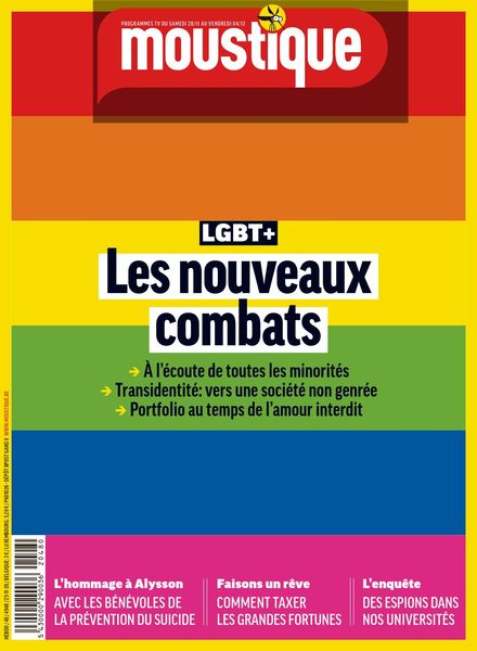 Moustique Magazine – 28 Novembre 2020