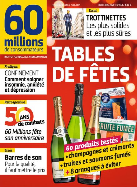 60 Millions de Consommateurs – Decembre 2020