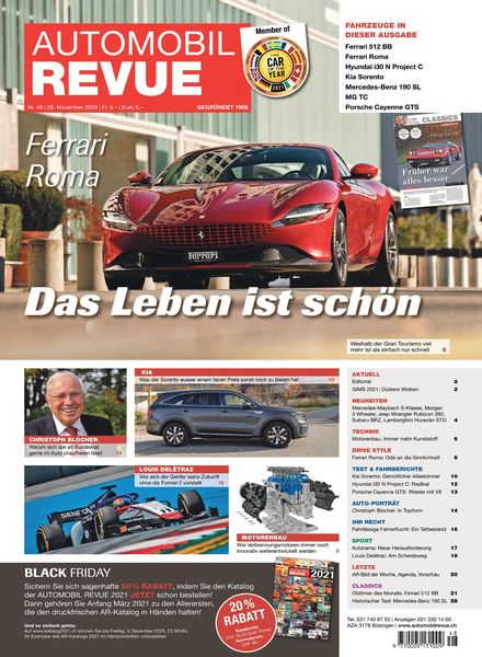 Automobil Revue – 26 November 2020