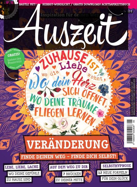 Auszeit – Oktober-November 2020