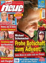 Das Neue – 28 November 2020