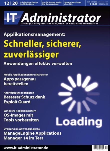 IT-Administrator – Dezember 2020
