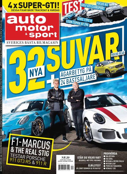 Auto Motor & Sport Sverige – 16 september 2016