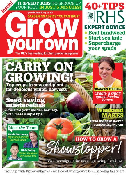 Grow Your Own – September 2020