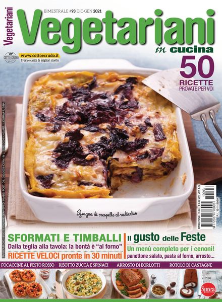 Vegetariani in Cucina – Dicembre 2020 – Gennaio 2021