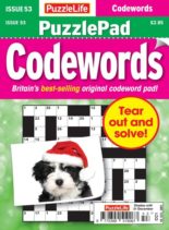 PuzzleLife PuzzlePad Codewords – 03 December 2020