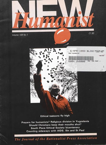 New Humanist – March 1993