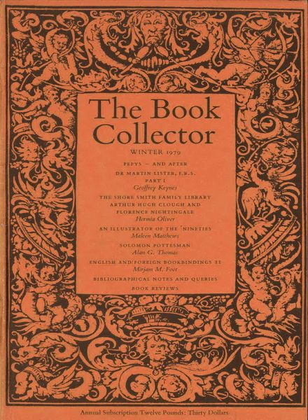 The Book Collector – Winter 1979