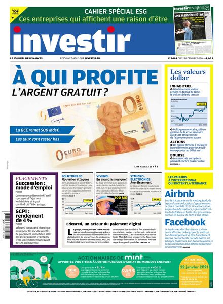 Investir – 12 Decembre 2020
