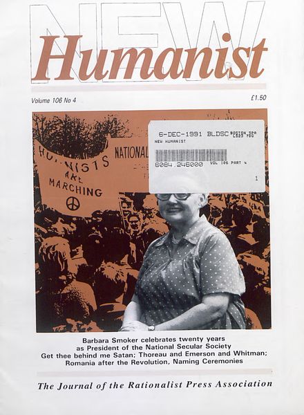 New Humanist – December 1991
