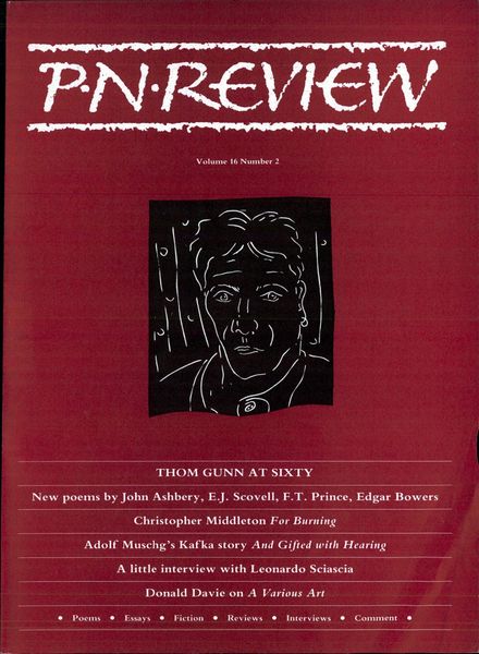 PN Review – November-December 1989