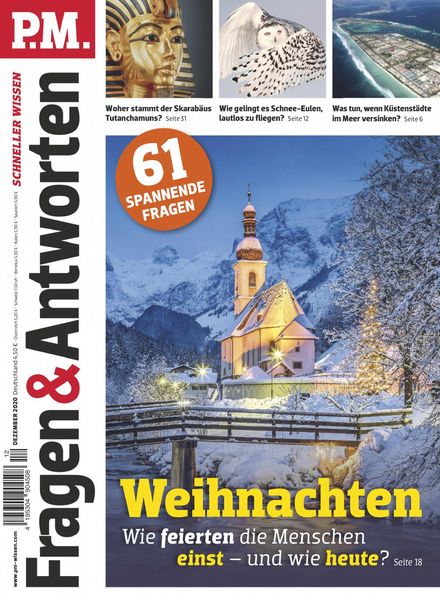 P.M Fragen & Antworten – Dezember 2020