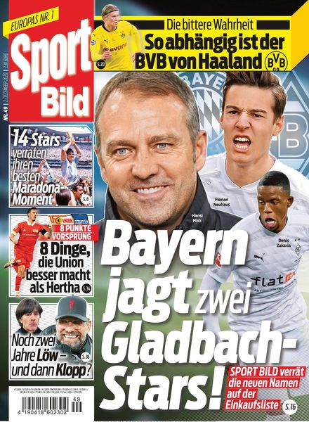 SPORT BILD – 02 Dezember 2020