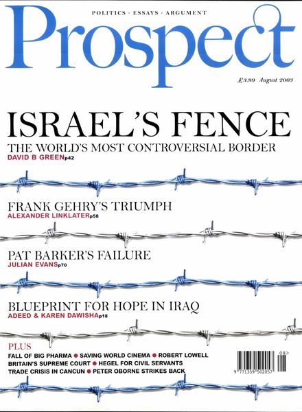 Prospect Magazine – August 2003