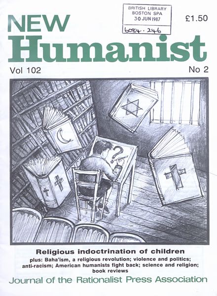 New Humanist – June 1987