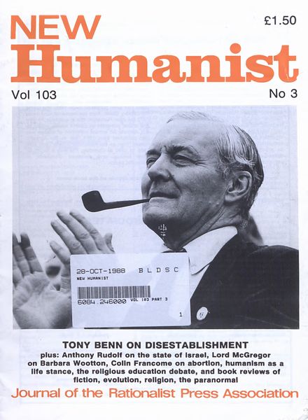New Humanist – October 1988