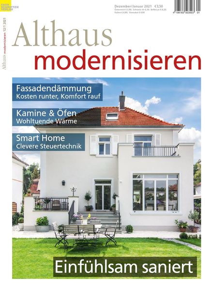 Althaus Modernisieren – Dezember 2020-Januar 2021