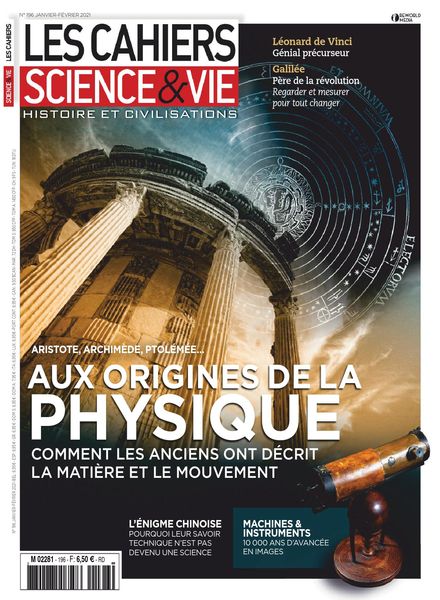 Les Cahiers de Science & Vie – janvier 2021