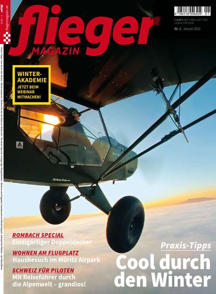 Fliegermagazin – Januar 2021