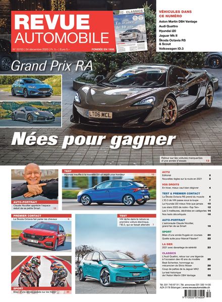 Revue Automobile – 24 decembre 2020
