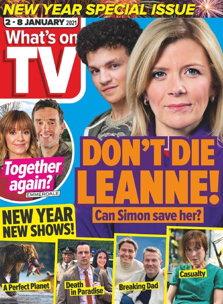 What’s on TV – 02 January 2021