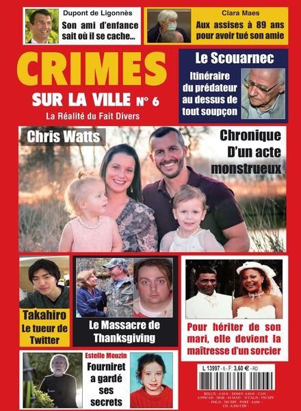 Crimes sur la Ville – N 6 2020