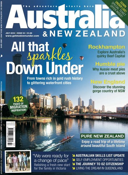 Australia & New Zealand – July 2010