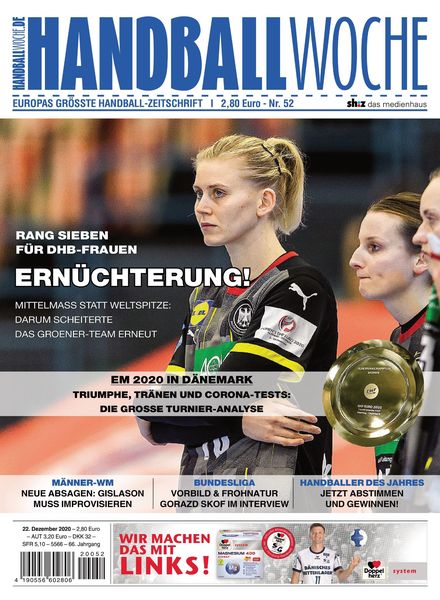 HANDBALLWOCHE – 22 Dezember 2020