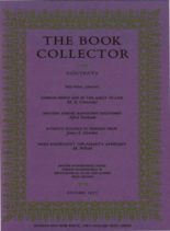 The Book Collector – Autumn 1971