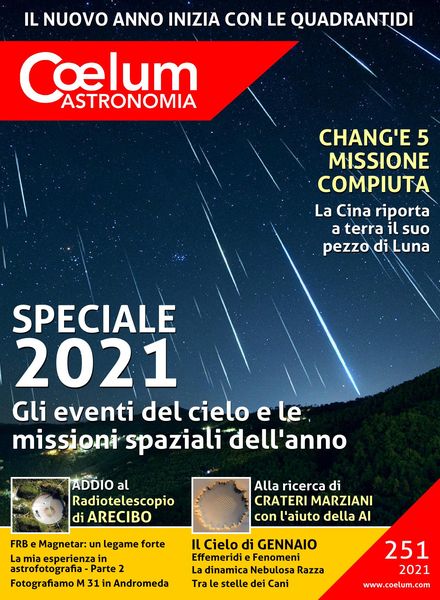 Coelum Astronomia – Numero 251 2021