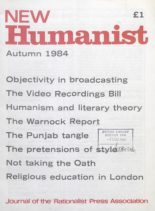 New Humanist – Autumn 1984
