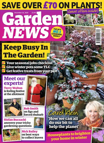 Garden News – 22 December 2020