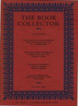 The Book Collector – Autumn, 1968
