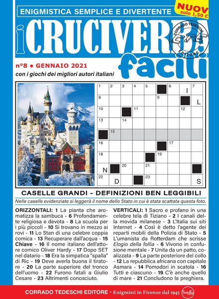 I Cruciverba Facili – gennaio 2021