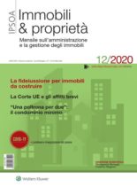 Immobili & proprieta – Dicembre 2020