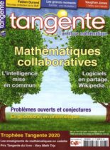 Tangente – Decembre 2020 – Janvier 2021