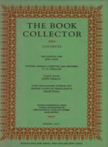 The Book Collector – Spring 1971