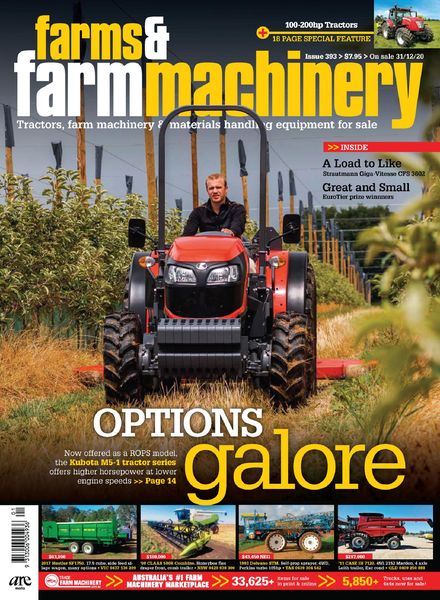 Farms and Farm Machinery – December 2020