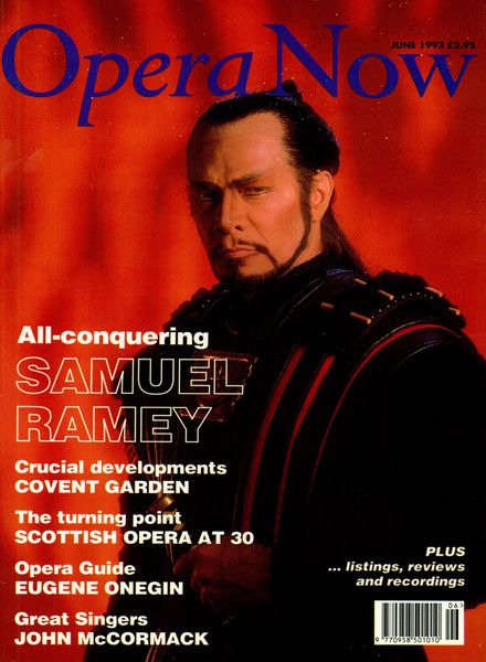Opera Now – June 1993