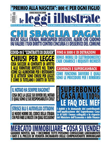 Leggi Illustrate – gennaio 2021