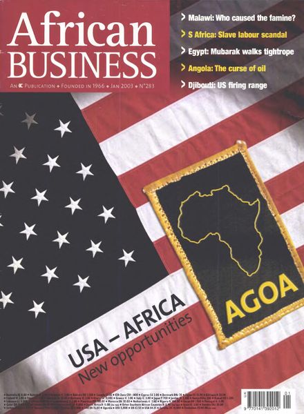 African Business English Edition – January 2003