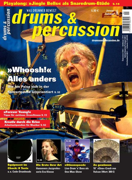 Drums & Percussion – Januar-Februar 2021