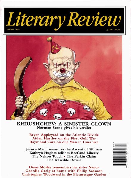 Literary Review – April 2003